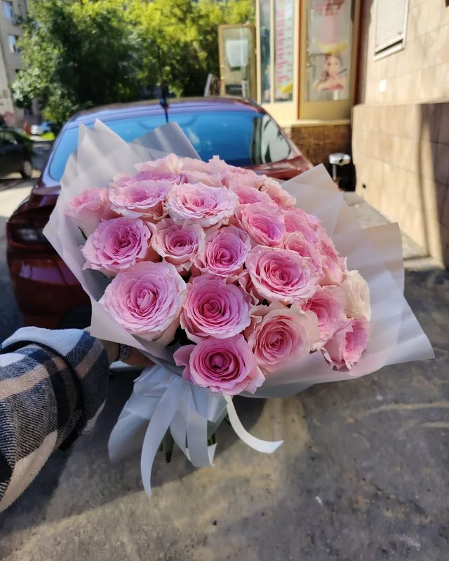 Букет :,,Розовый шик,,